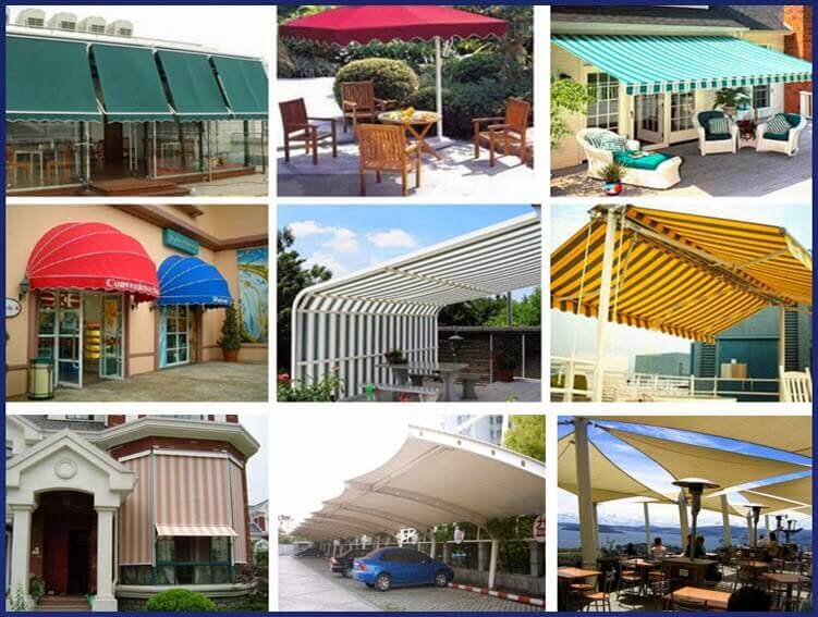 kumpulan canopy kain dan membrane